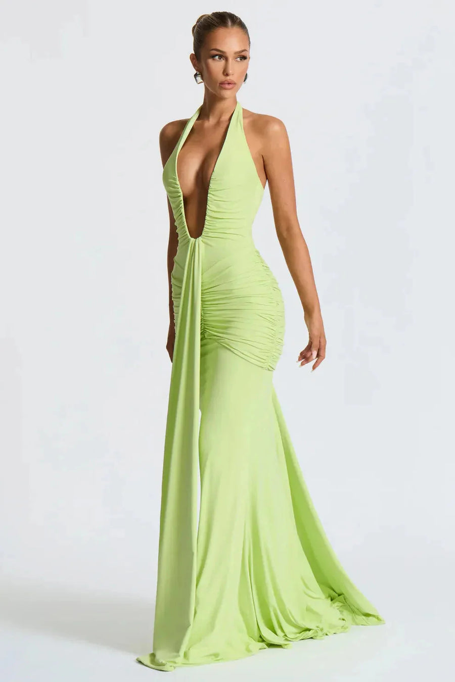 Sienna Ruched Maxi Dress