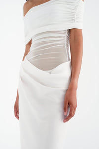 Sienna Ruched Maxi Dress