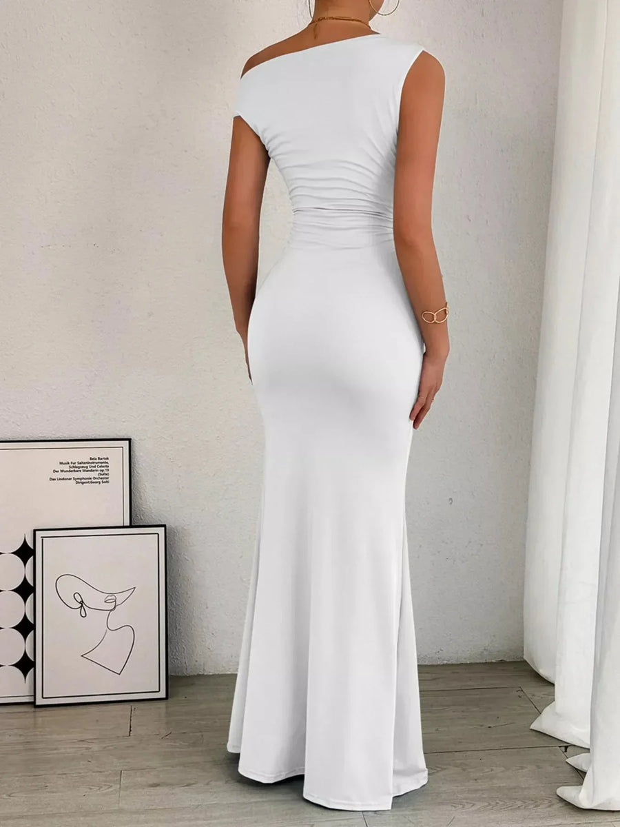 Sienna Ruched Maxi Dress