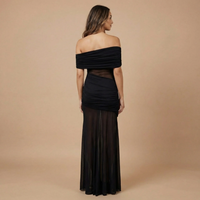 Sienna Ruched Maxi Dress