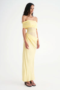 Sienna Ruched Maxi Dress