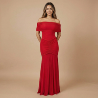 Sienna Ruched Maxi Dress
