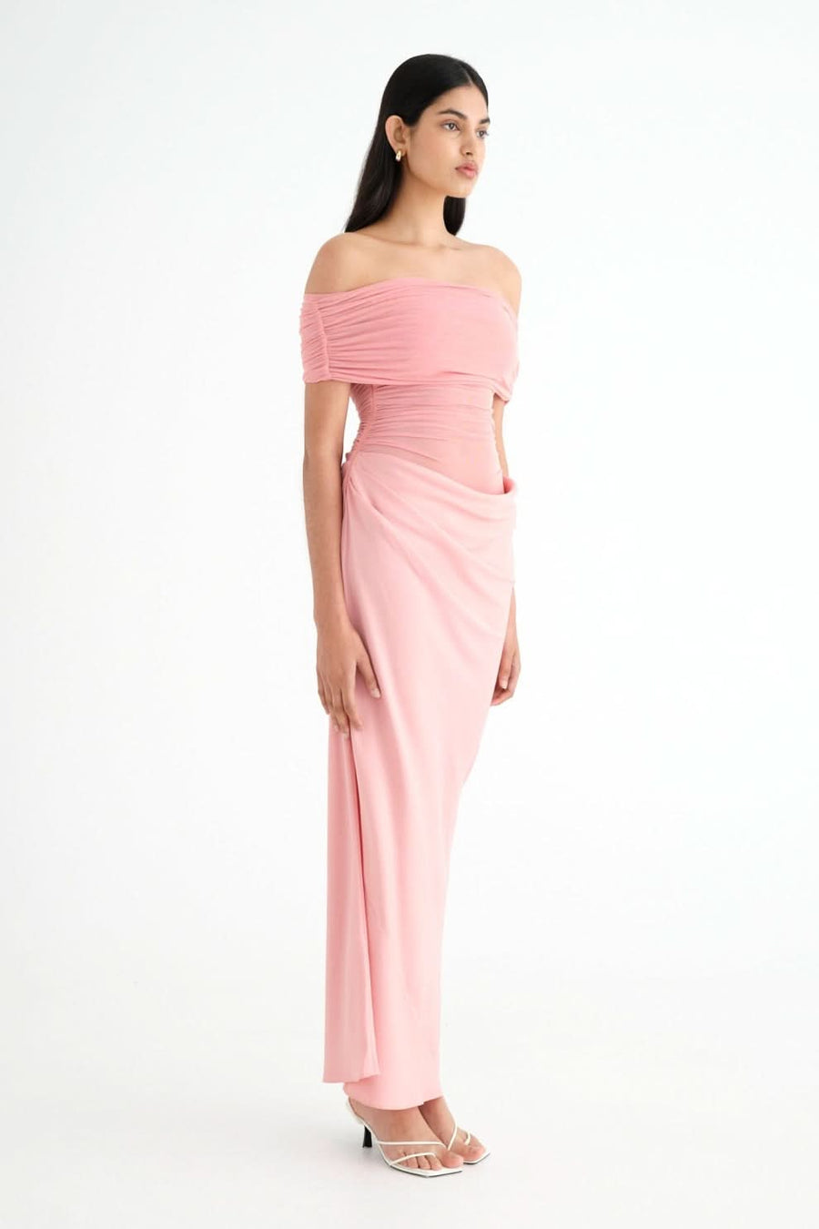 Sienna Ruched Maxi Dress