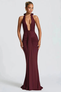 Sienna Ruched Maxi Dress