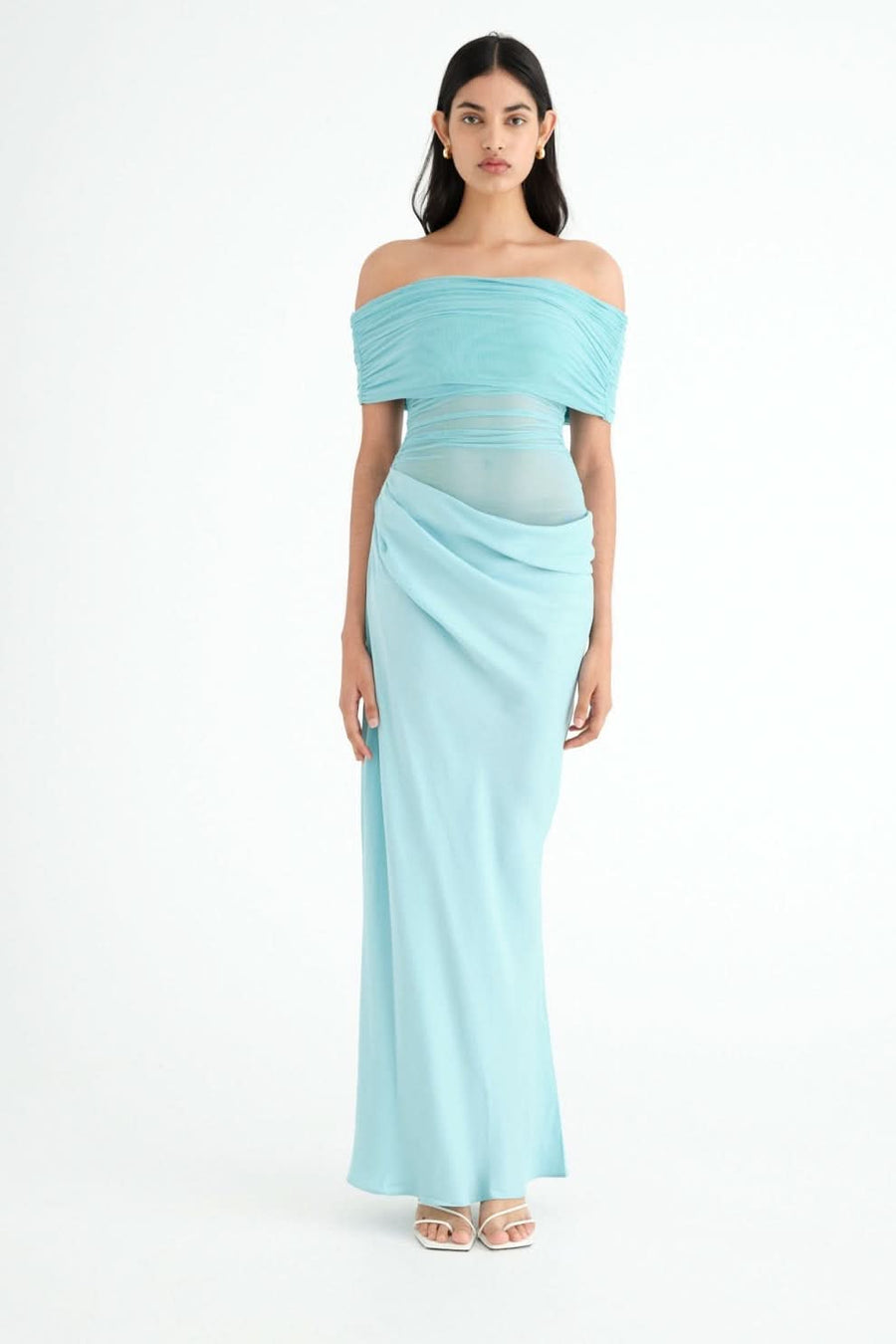 Sienna Ruched Maxi Dress