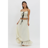 Sienna Ruffle Maxi Set