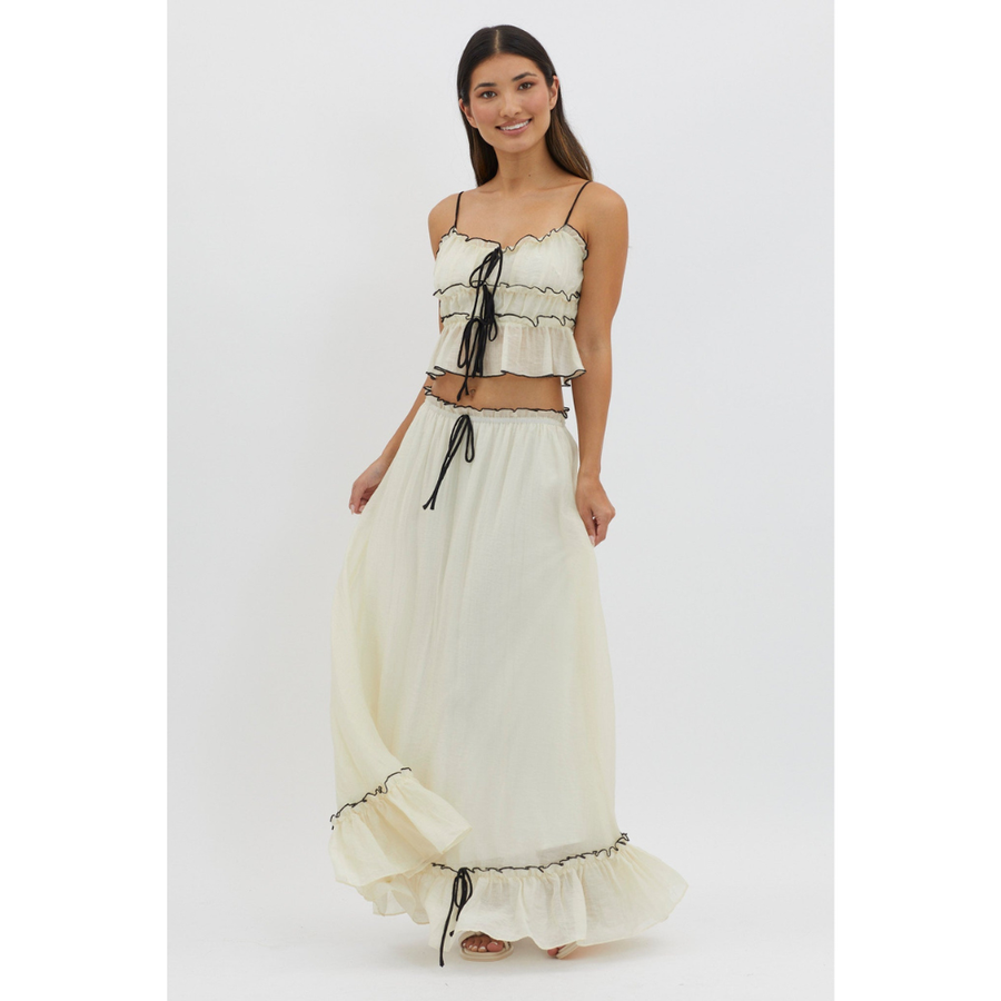 Sienna Ruffle Maxi Set