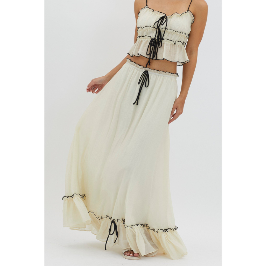 Sienna Ruffle Maxi Set