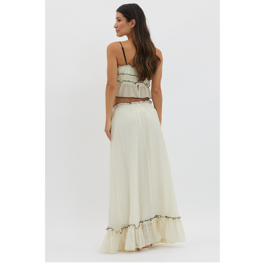 Sienna Ruffle Maxi Set