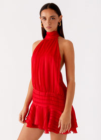 Sienna Ruffle Mini Dress