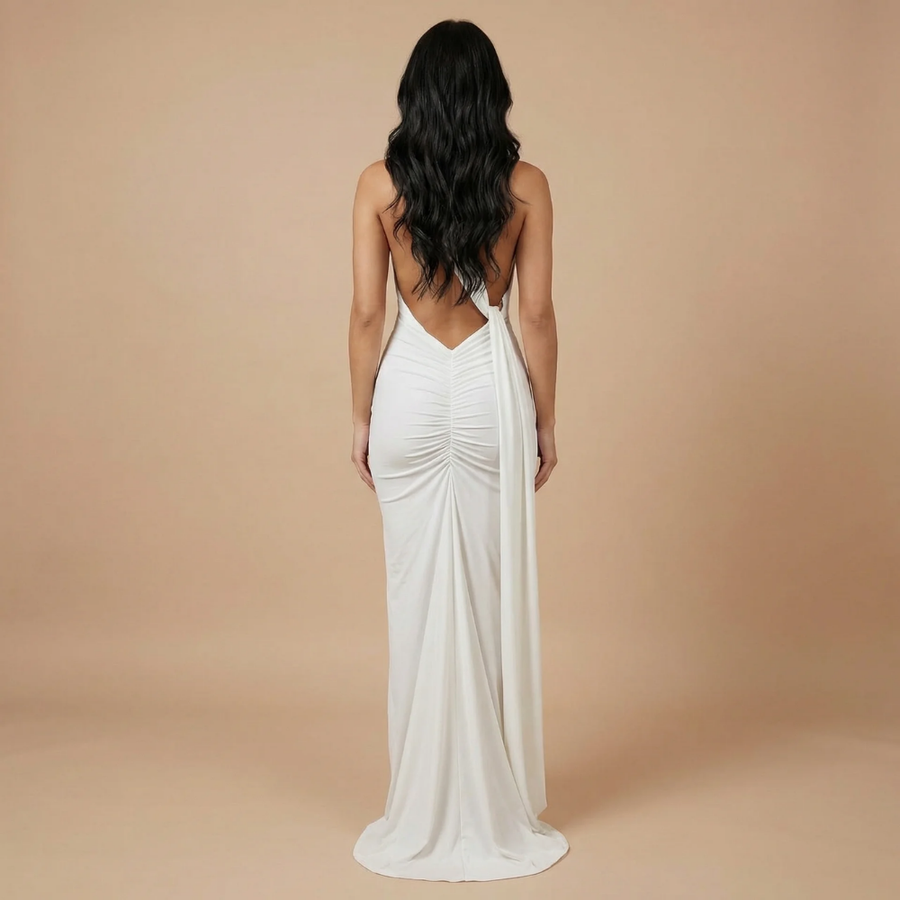 Sophia Draped Maxi Dress