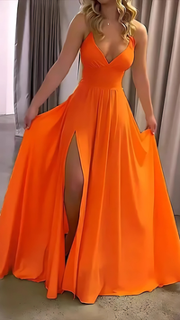 Sophia Slit Maxi Dress