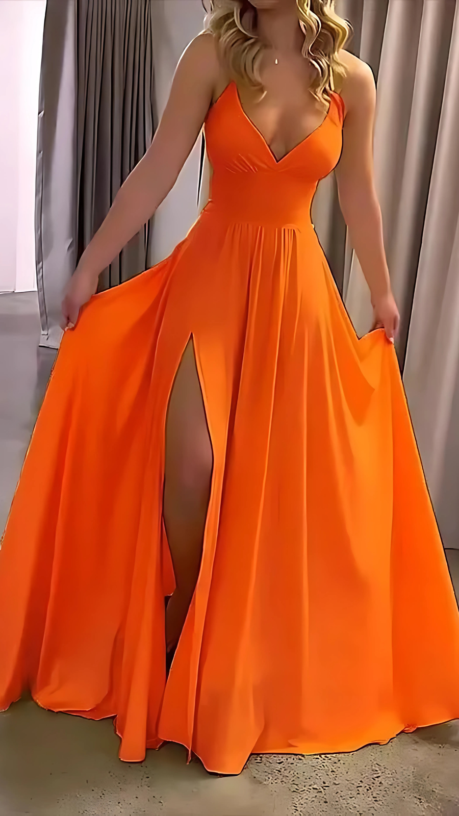 Sophia Slit Maxi Dress