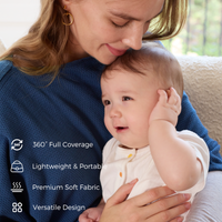 Taupe Peekaboo Nursing Poncho