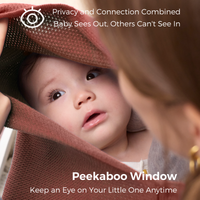 Taupe Peekaboo Nursing Poncho