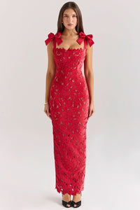 Valentina Lace Maxi Dress