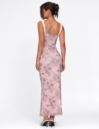 Vienna Ruched Maxi Dress