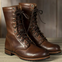 Andromeda | Women's Lace Up Mid Calf Boots