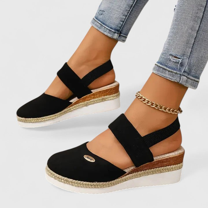 Maylien | Orthopedic Sandals Black
