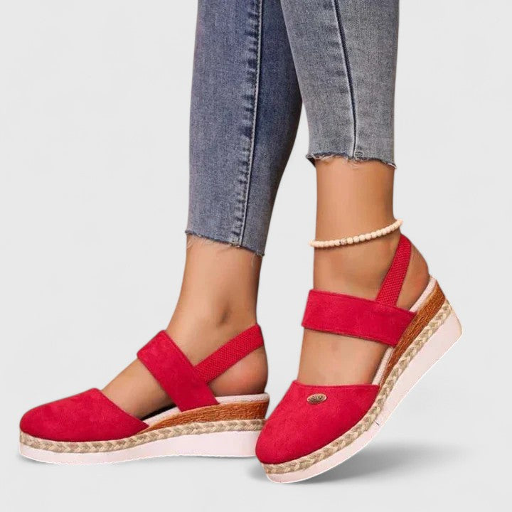 Maylien | Orthopedic Sandals Red