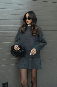 RUBY | KNIT SET Gray