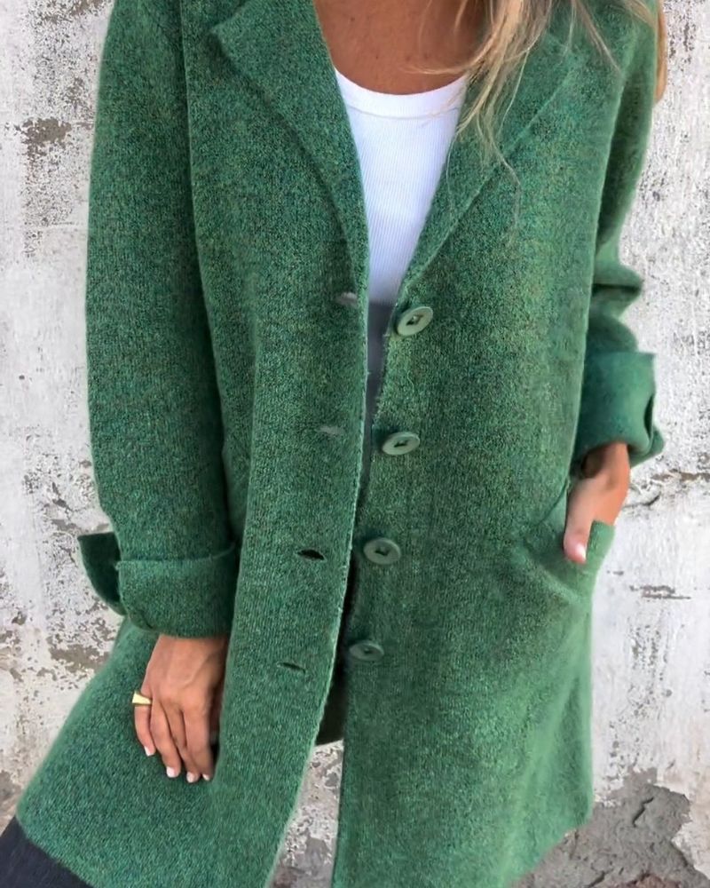 Arabella | Women's Button Up Long Cardigan Coat