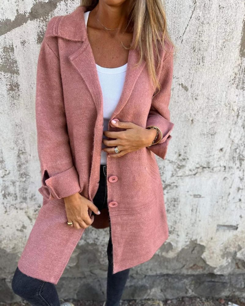 Arabella | Women's Button Up Long Cardigan Coat