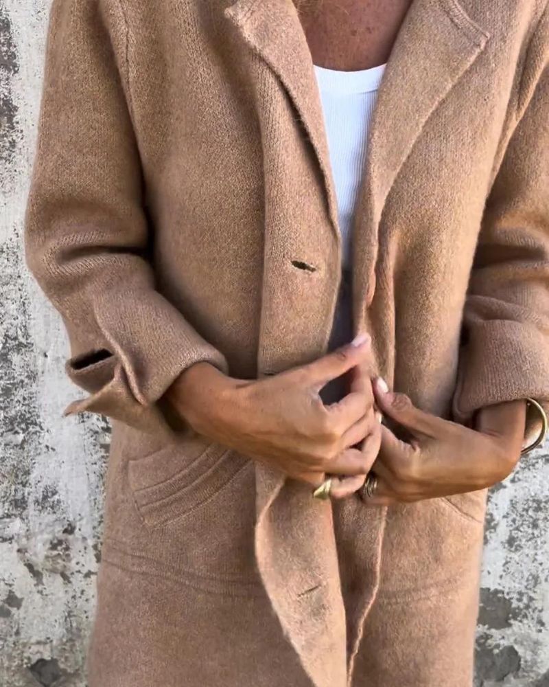 Arabella | Women's Button Up Long Cardigan Coat