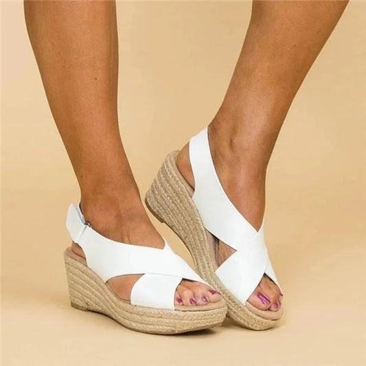 Araminta | Women's Espadrille Wedge Sandals