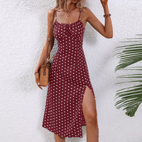 Araminta | Women's Polka Dot Midi Dress