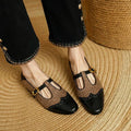 Araminta | Women's T-Strap Mary Jane Low Heel Shoes