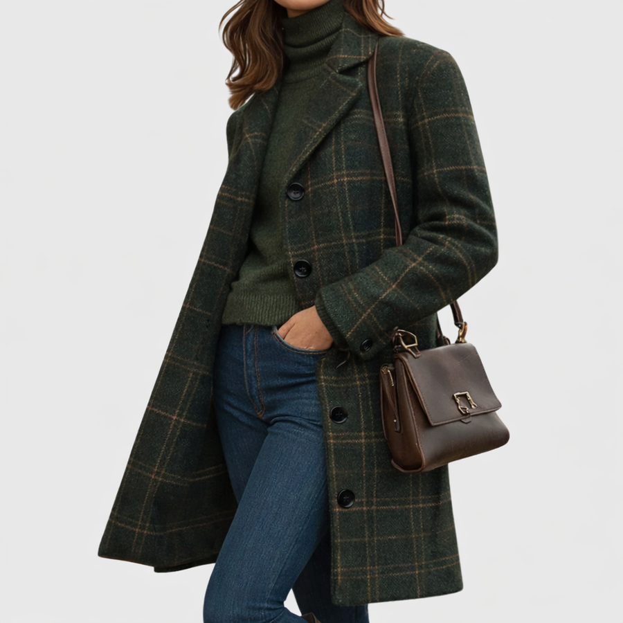 Aurelia | Women's Double Breasted Long Coat