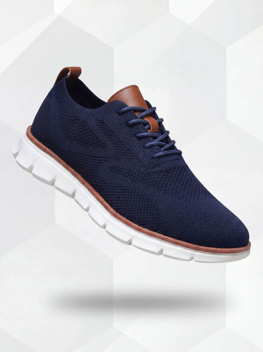 Orson – Ultracomfort Breathable Shoes in Navy Blue