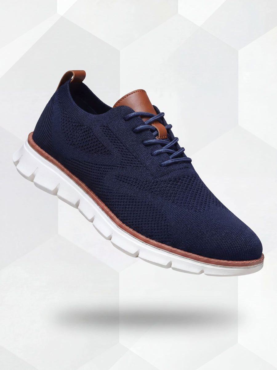 Orson – Ultracomfort Breathable Shoes in Navy Blue