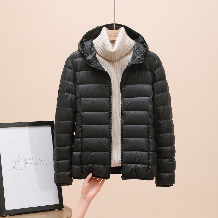 Aline Hooded Quilted Jacket