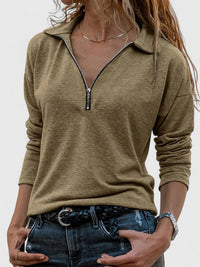 Jaynelyah | Comfortable Top Khaki