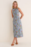 Trellis Bloom Jacquard Manon Dress Trellis Bloom