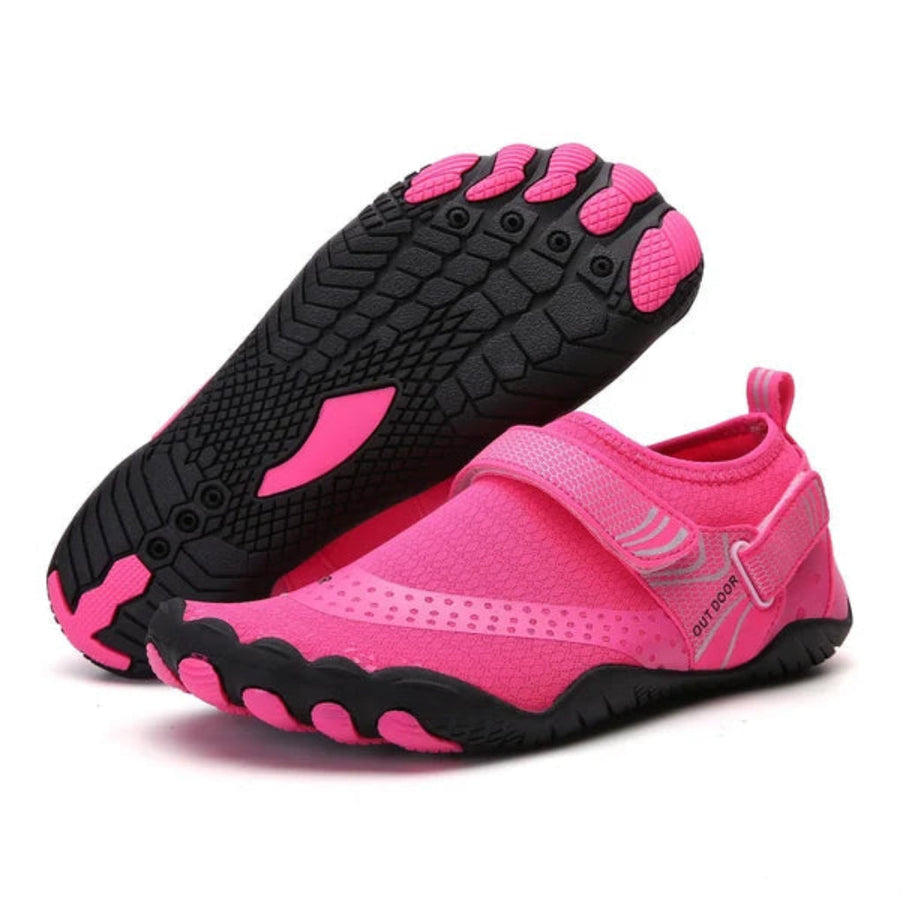 Jonathan | Unisex Ergonomic Barefoot Water Shoes Rose Red