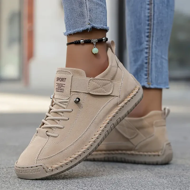 Saela | Orthopedic Sneakers Beige