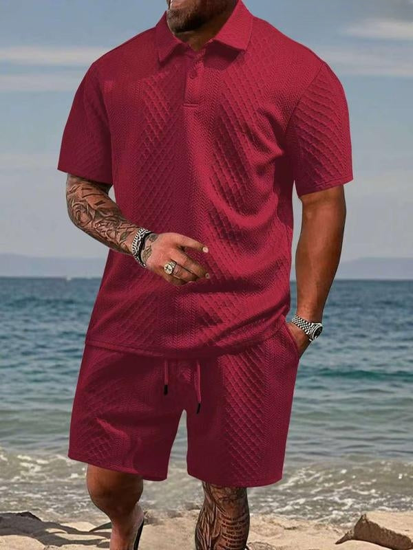 Magnus - Structured Lightweight Summer Polo and Short Set