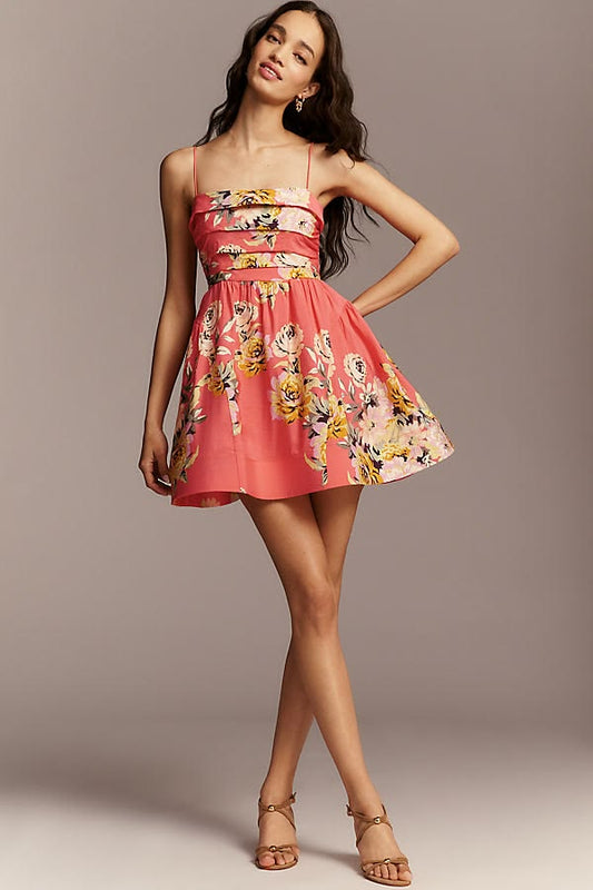 Sleeveless Fit & Flare Mini Dress