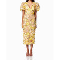Elliatt Dress New Elliatt Indie Midi Dress In Yellow Color: Yellow