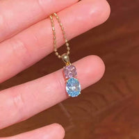 Blue&Pink Necklace