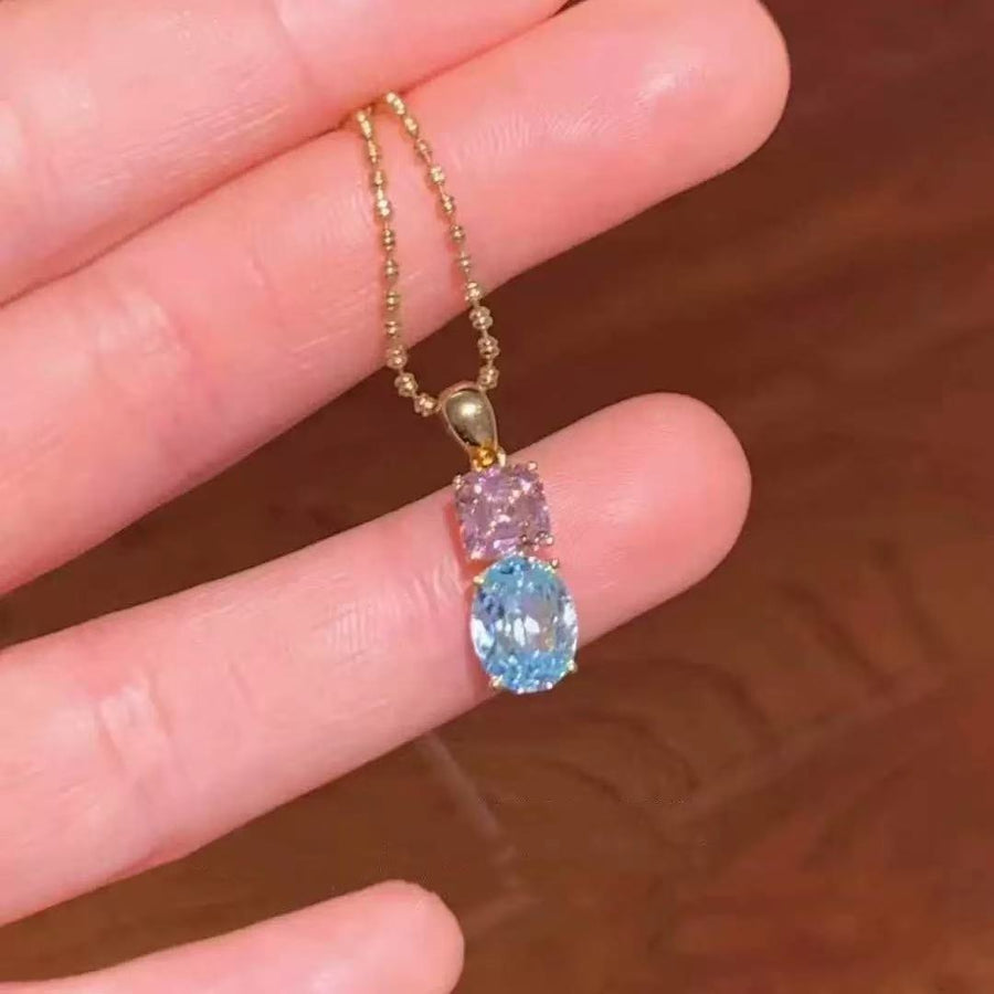 Blue&Pink Necklace