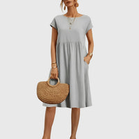 Mirabel | Elegant Spring Dress Gray