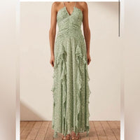Shona Joy Dress Shona Joy Dress Color: Green White Size: 2