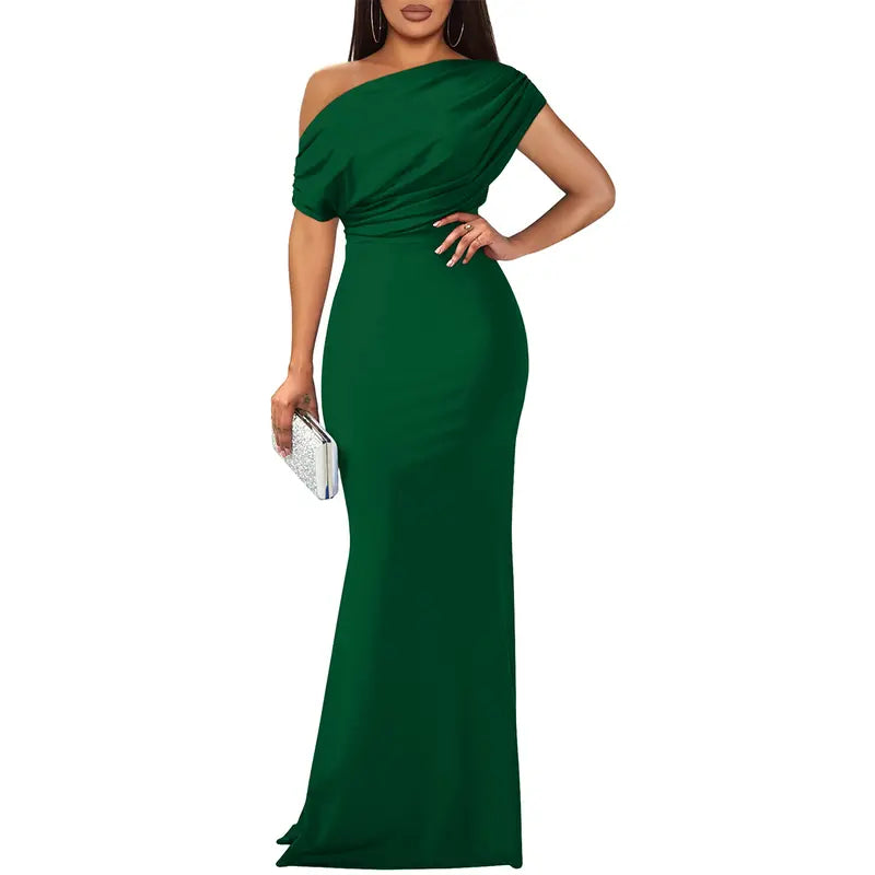 Greer – Off-Shoulder Bodycon Evening Gown