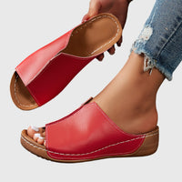 Alicia | Stylish Orthopedic Sandals Red