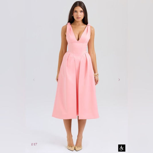 Dress Paloma Pink Dress Excellent Condition Color: Pink Size: S