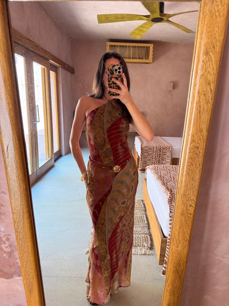Isabella Patchwork Maxi Dress 12th Tribe